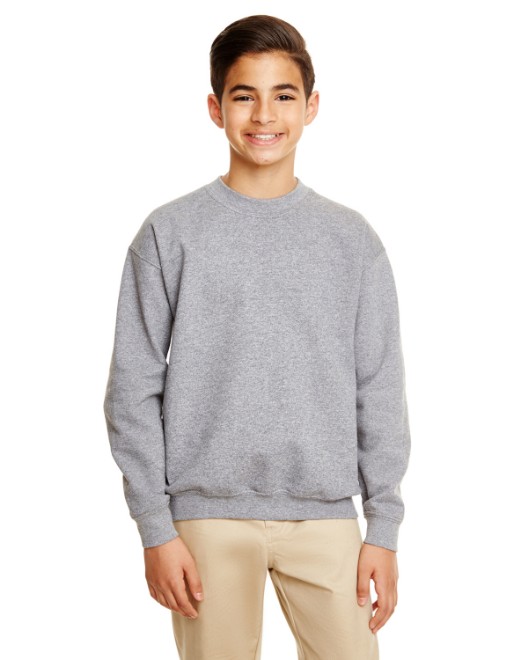 Heavy Blend Crew Neck Sweatshirt Black XL G180B