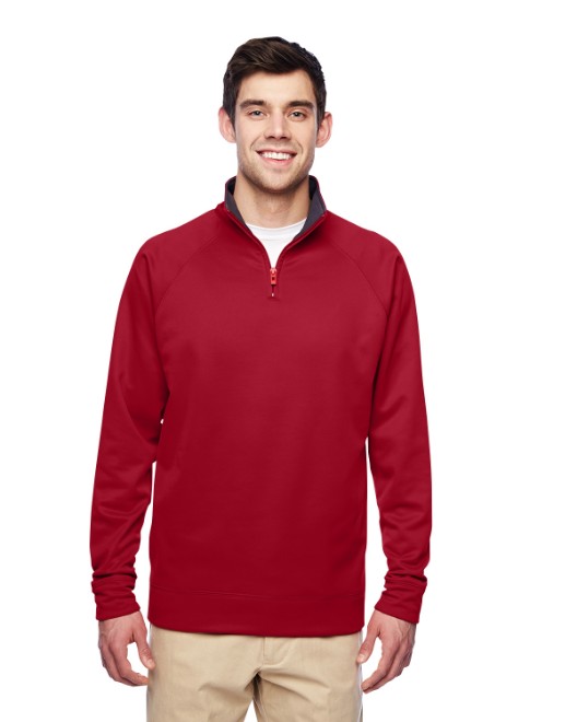 jerzees lightweight quarter zip sweatshirt
